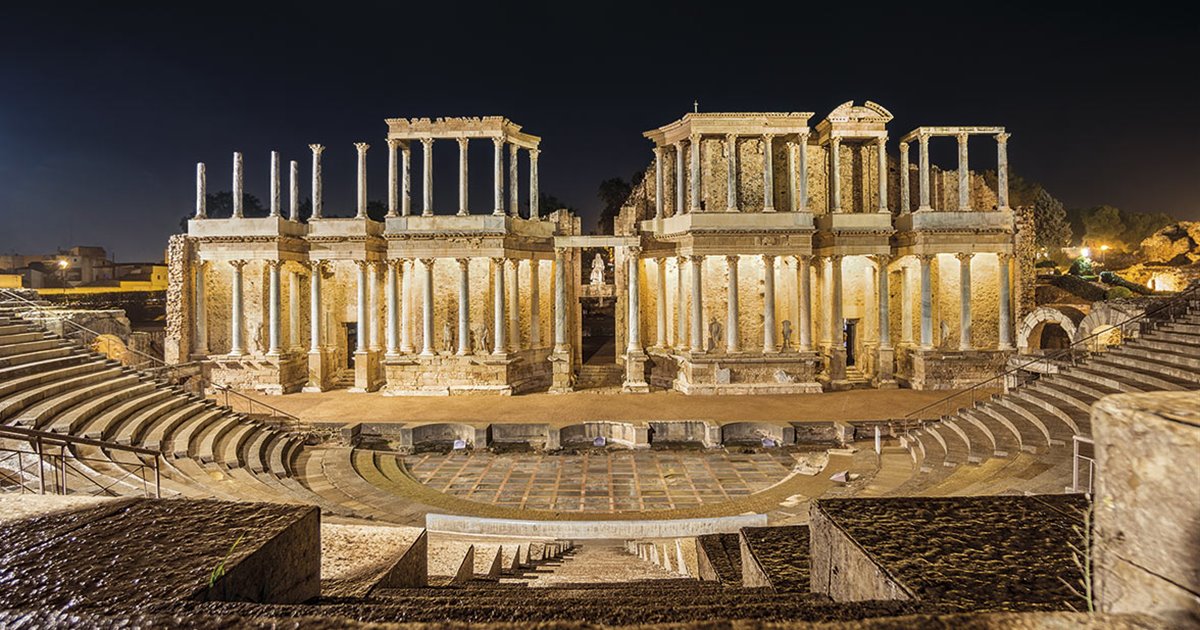 Visita Al Teatro Romano De M Rida Y Al Museo Nacional De Arte Romano