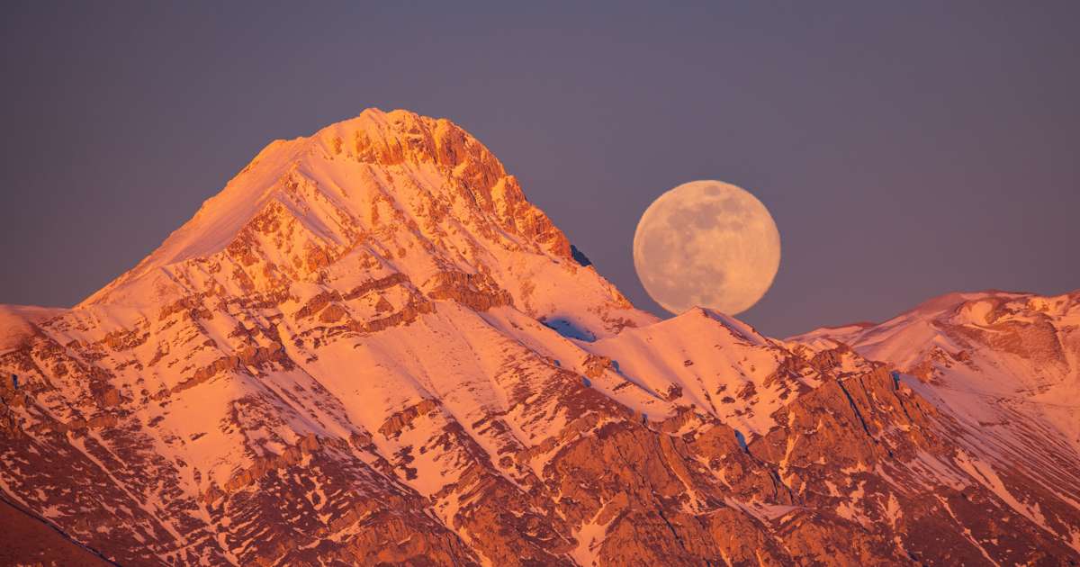 As Se Vio La Imponente Luna Del Lobo El Plenilunio De Este Enero