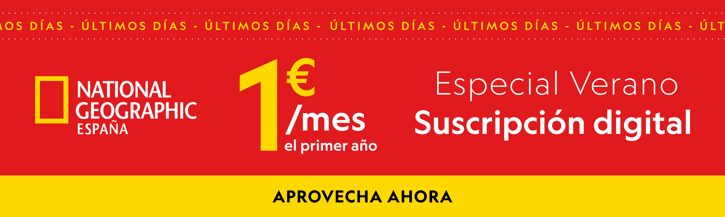 Suscríbete por 1€ al mes
