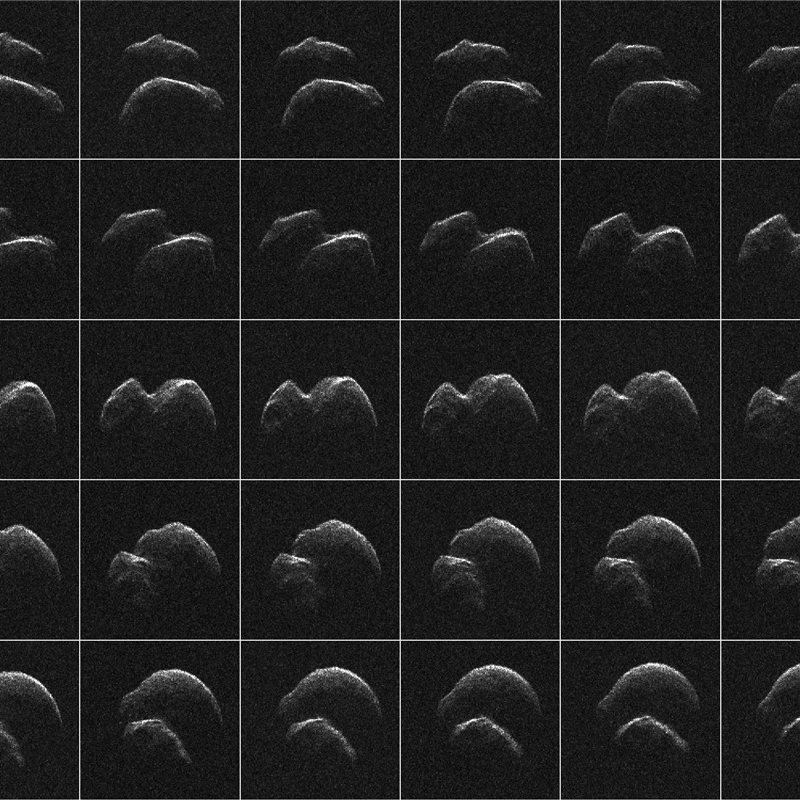 Primeras imágenes del asteroide que está pasando relativamente cerca de la Tierra