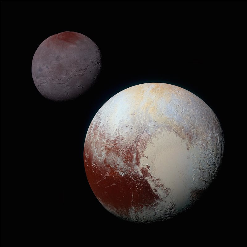 Bajo la superficie helada de Plutón podría haber un océano muy salado 