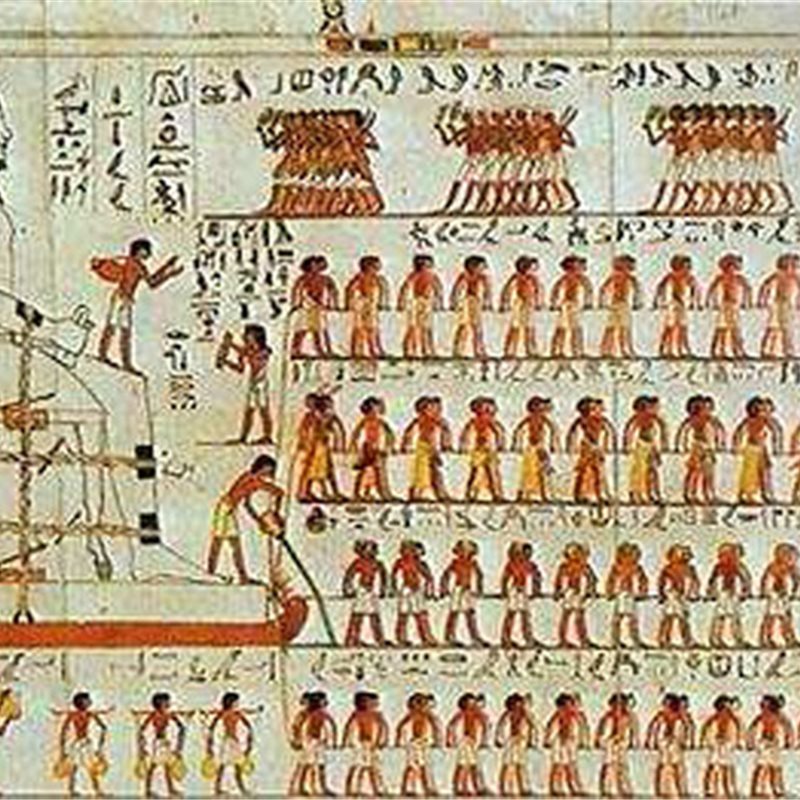 ¿Cómo arrastraron los egipcios las piedras de las pirámides?