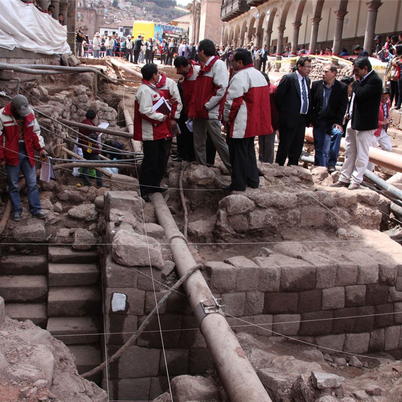 Hallan vestigios de época inca en Cuzco