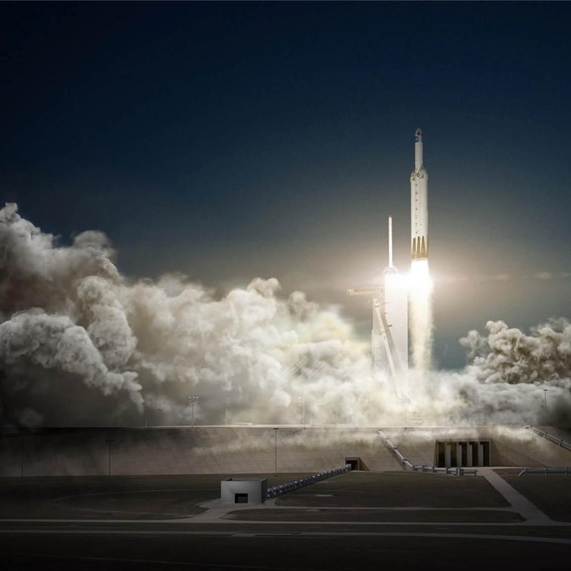 SpaceX planea enviar naves a Marte en 2018