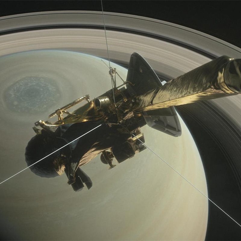 La aventura espacial de la nave Cassini está a punto de concluir