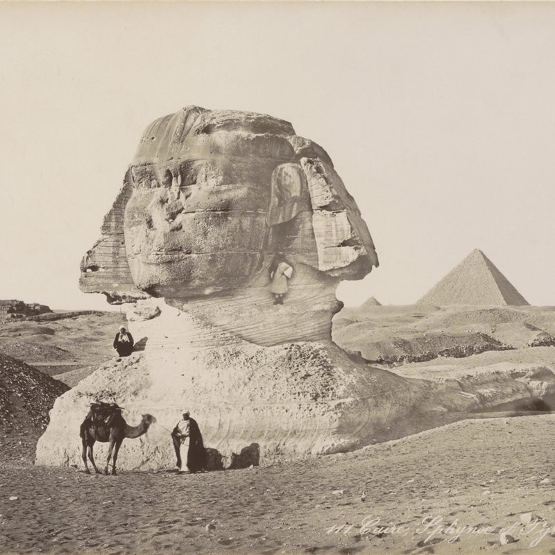 Una muestra en Ámsterdam reúne algunas de las primeras fotografías del Antiguo Egipto