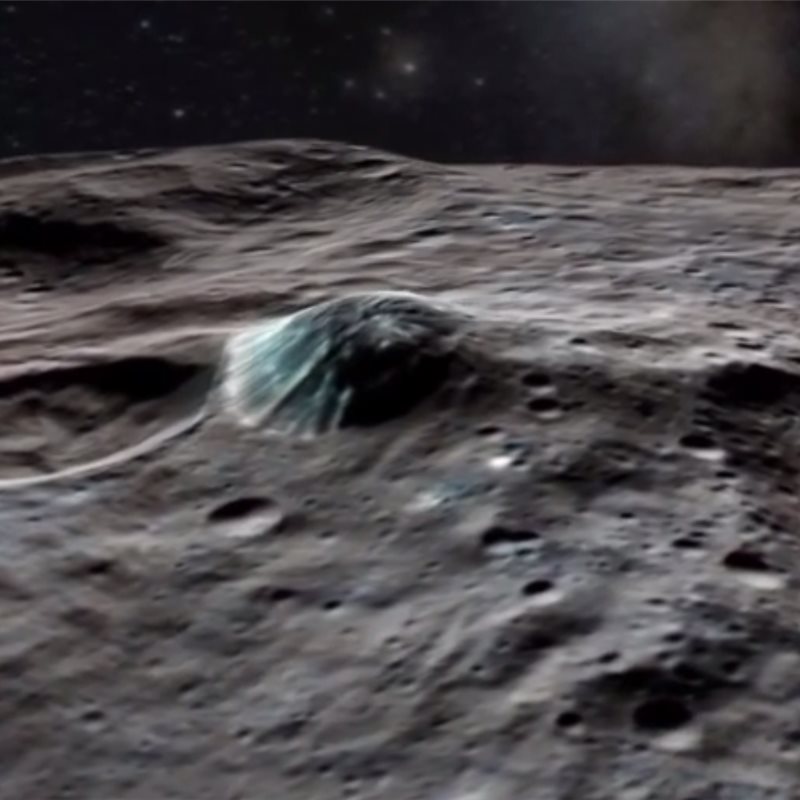 Encuentran el primer volcán helado del sistema solar