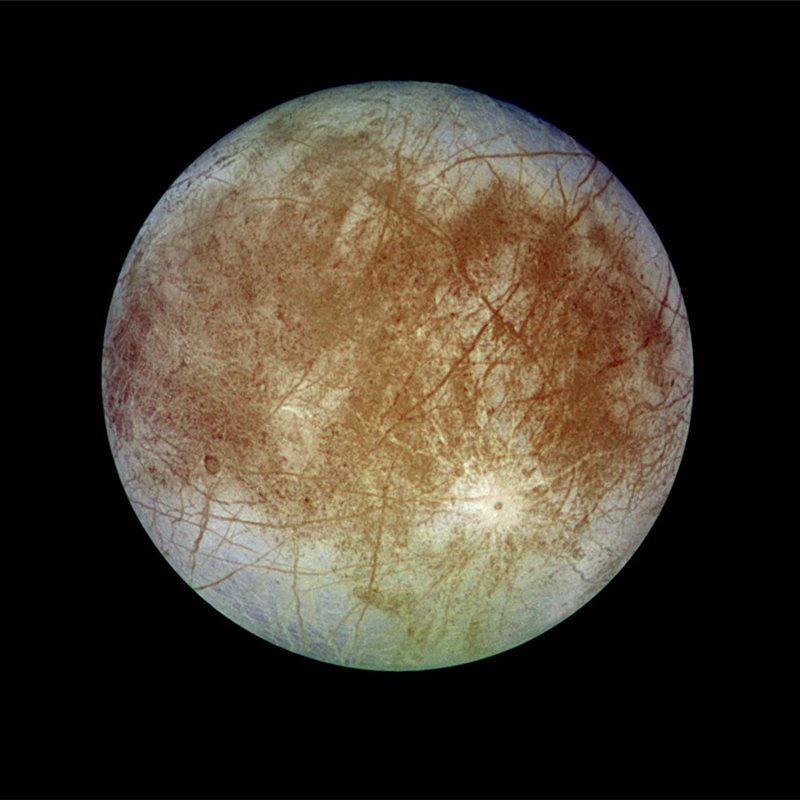 La NASA ya piensa en aterrizar en Europa, la luna helada de Júpiter