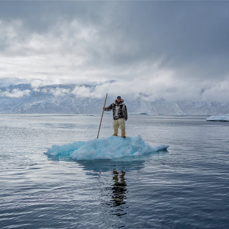 Groenlandia se derrite por el calentamiento global