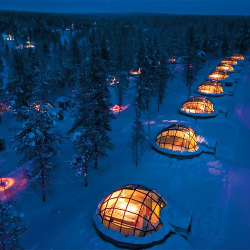 Los mejores hoteles para ver auroras boreales