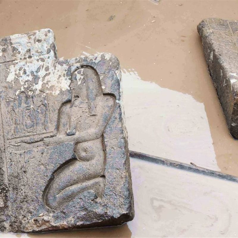 Excavan los restos de la antigua Heliópolis al noreste de El Cairo