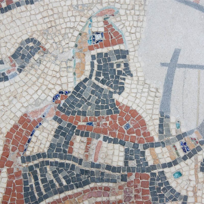 Visitas guiadas para conocer el Mosaico de Orfeo