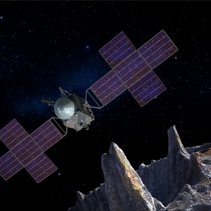 Una sonda espacial viajará en 2022 a Psyche, un asombroso mundo metálico