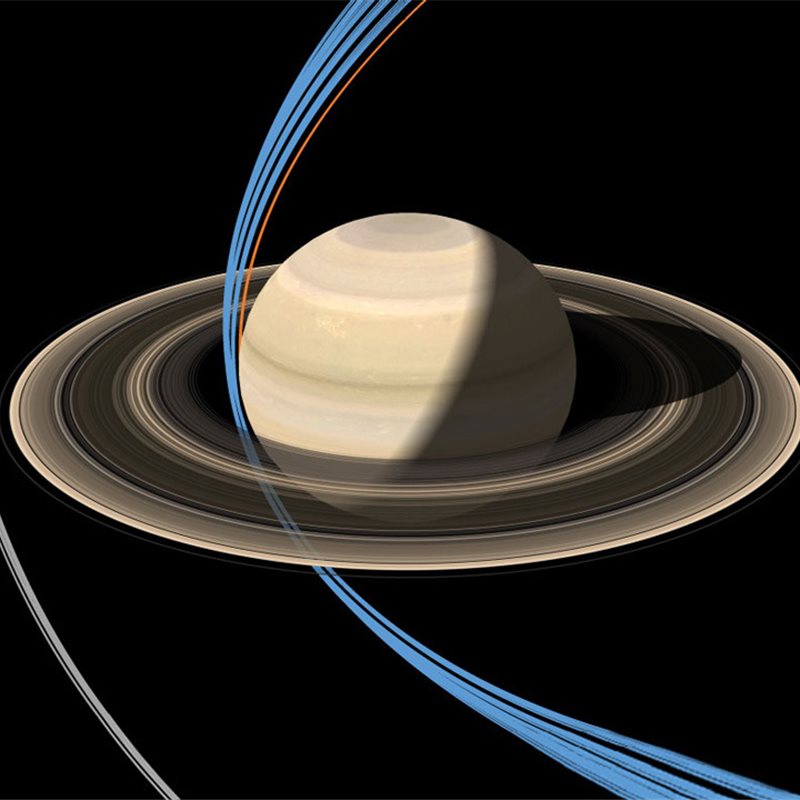 La nave Cassini emprende su penúltima misión 