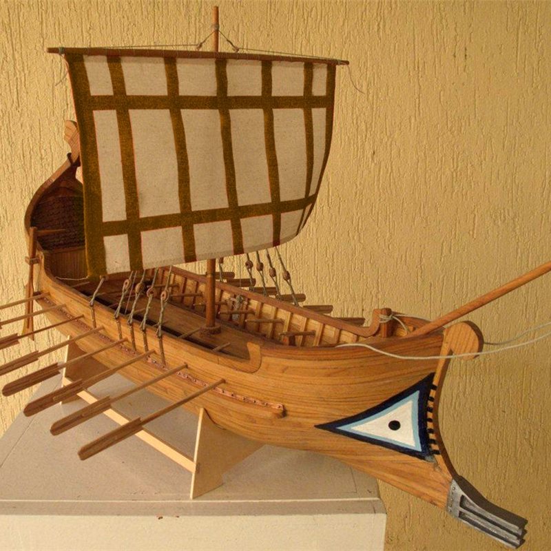 La reconstrucción del "Phaselus", un barco de la Antigua Roma