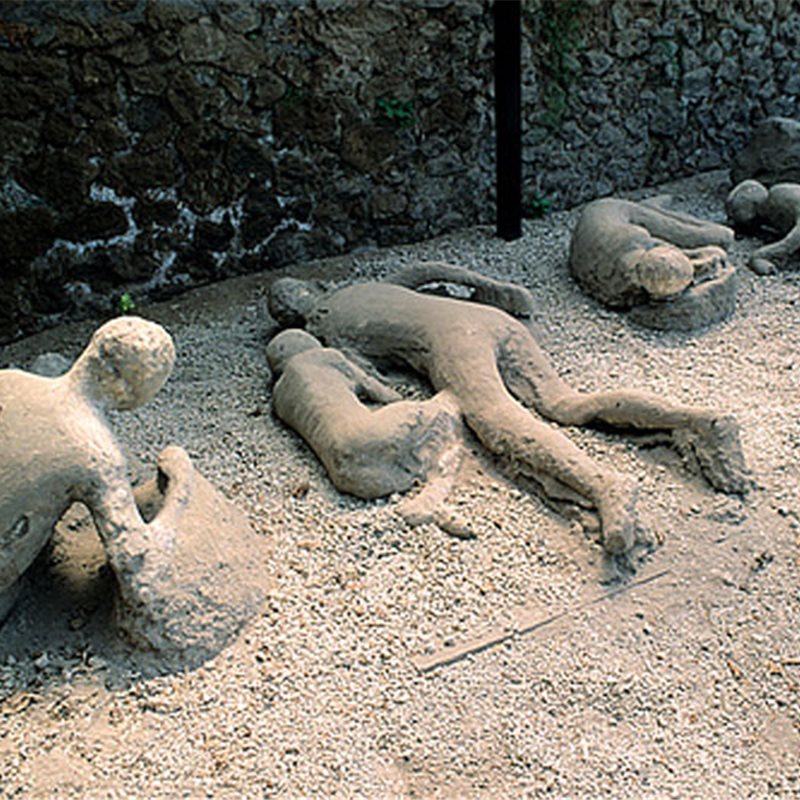 ¿Cómo murieron los habitantes de Pompeya?