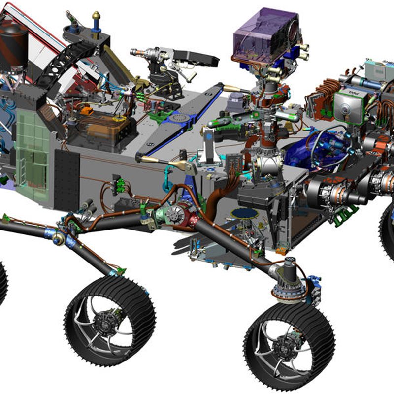 Así será el rover que buscará vida en Marte en 2021