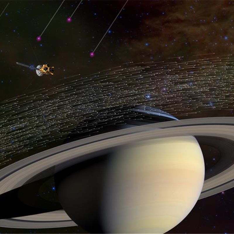 La nave 'Cassini' detecta granos de polvo interestelar en Saturno