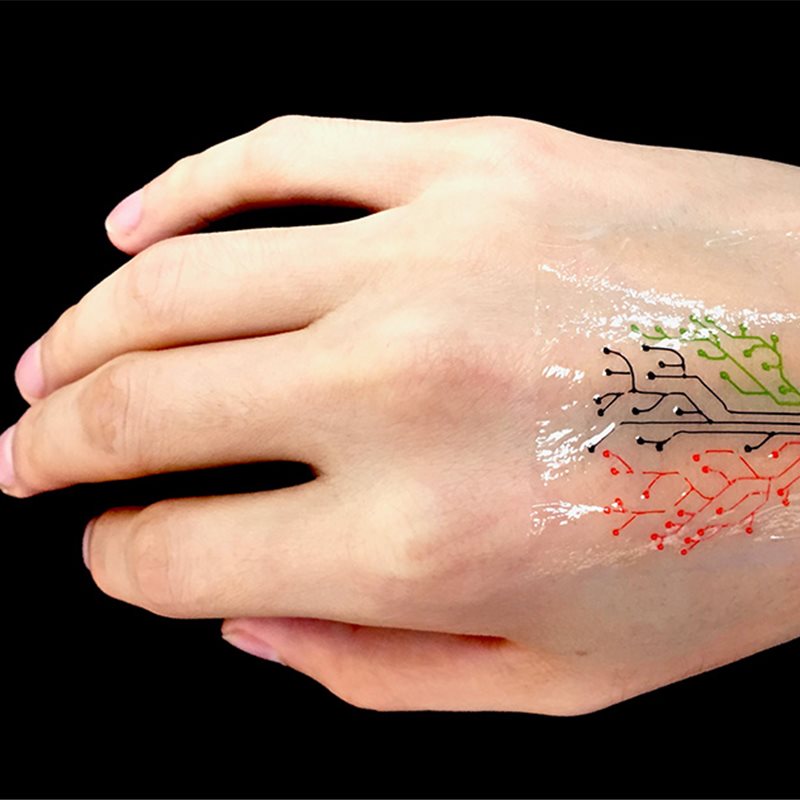 Un "tatuaje viviente" impreso en 3D