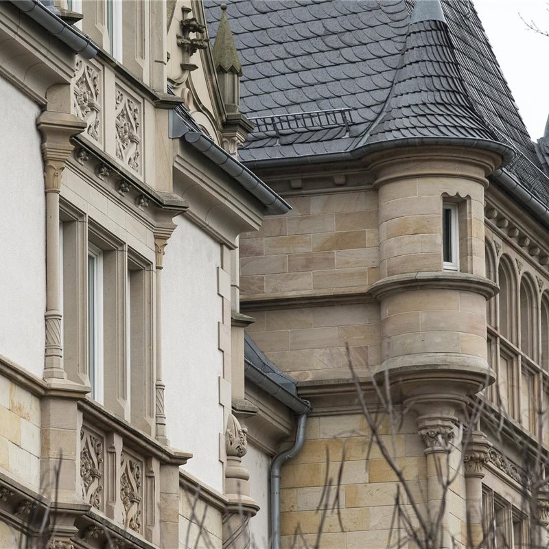 Esta mansión de Frankfurt perteneció a una rica familia judía y fue arianizada por los nazis