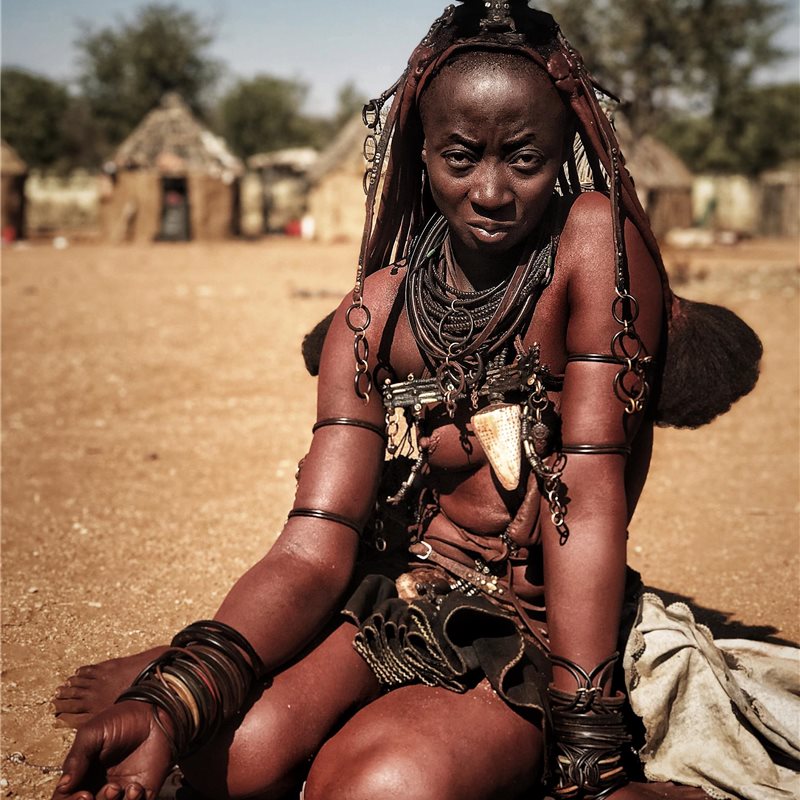 Woman in Namibia 
