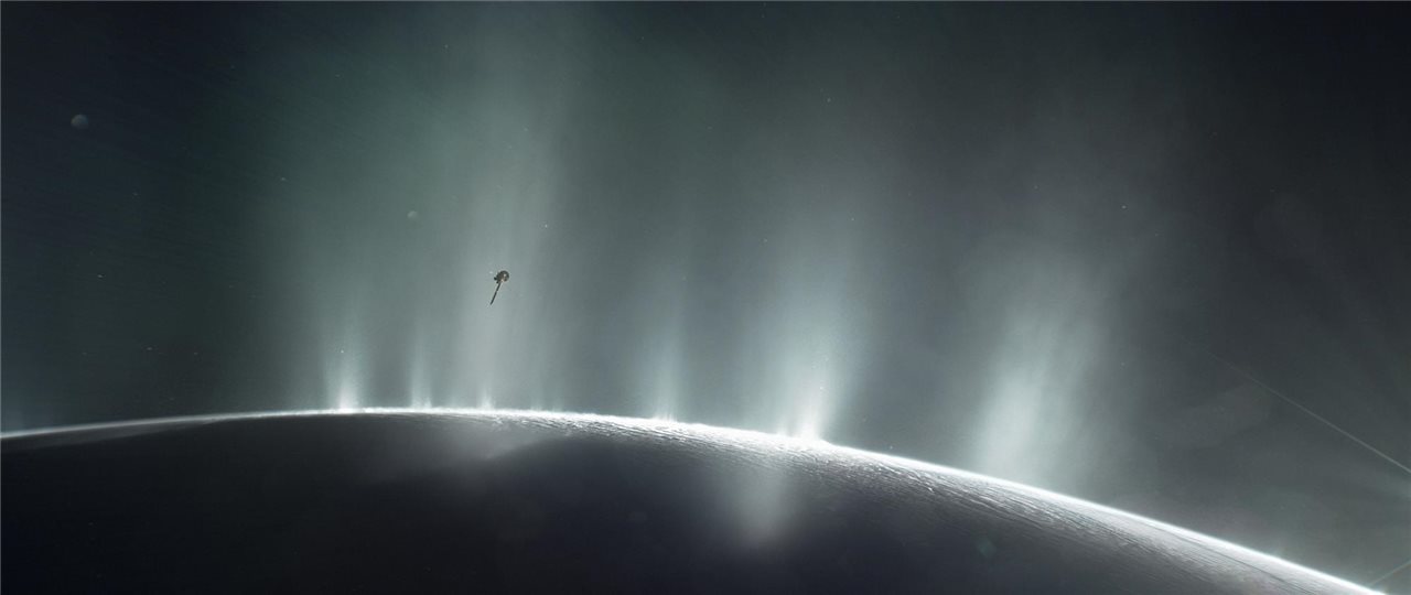 Cassini sobrevuela Encélado
