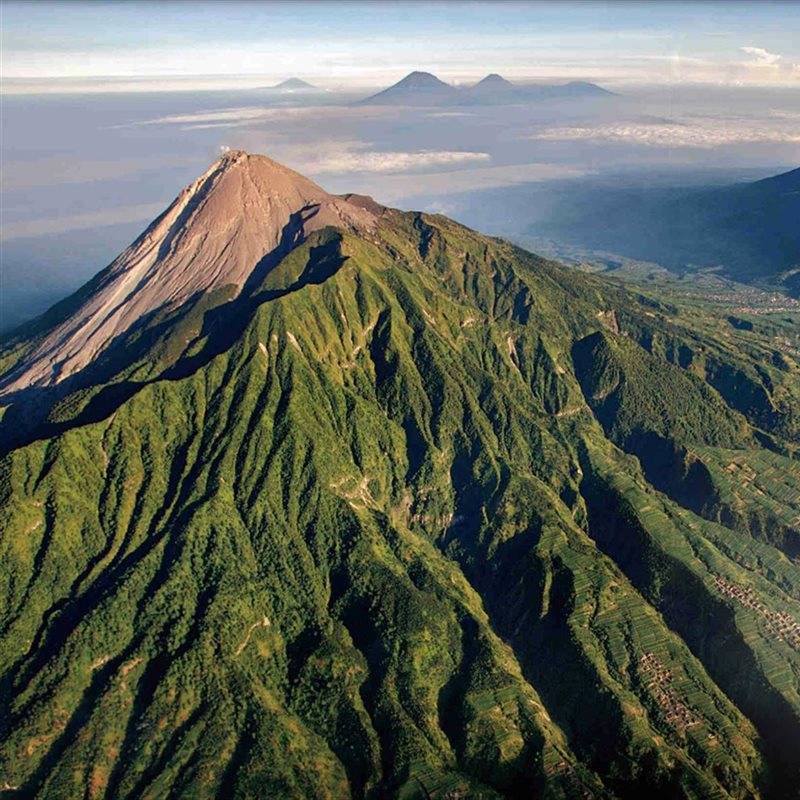Monte Merapi, Indonesia 