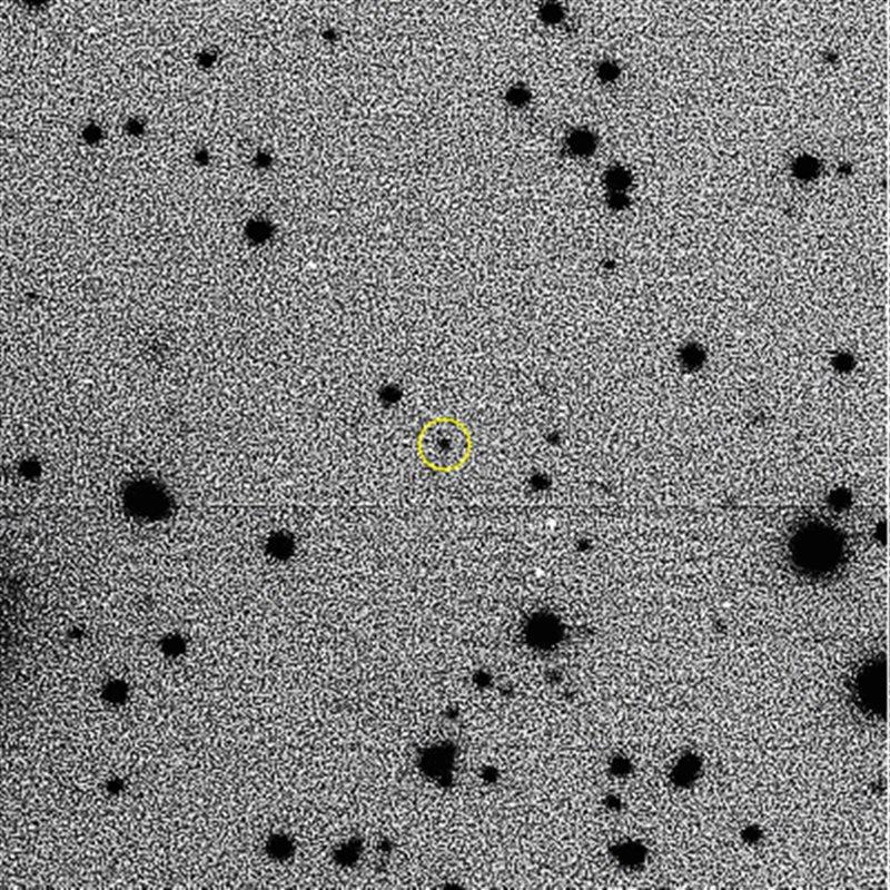 Imágenes del asteroide