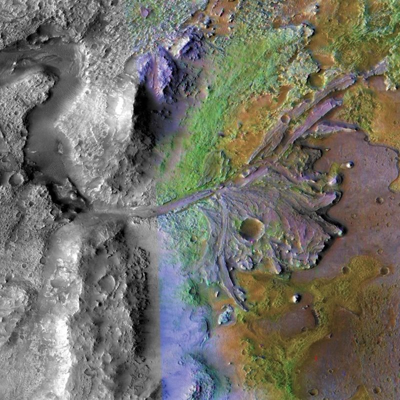 ¿Dónde buscar indicios de vida primitiva en Marte? En los fósiles