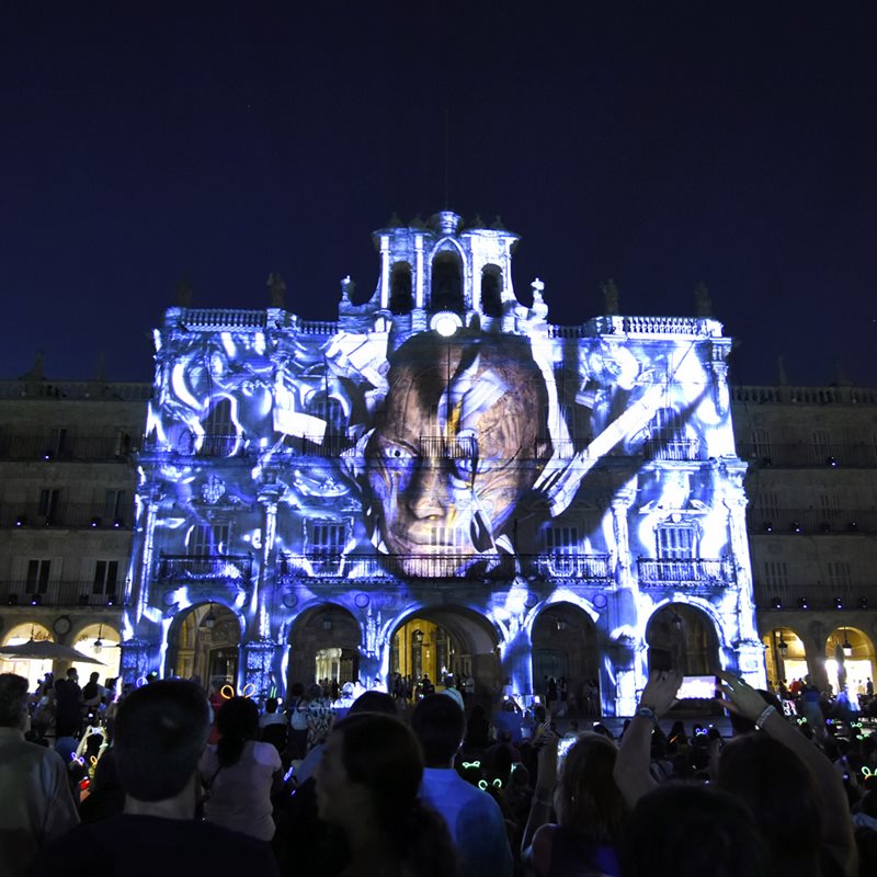 Festival de luz en Salamanca