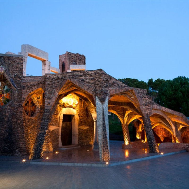 Gaudí y su cripta de la Colònia Güell, patrimonio único en Europa