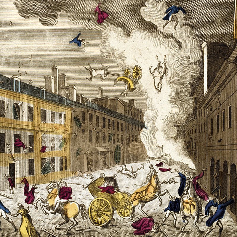 Bomba en París, el atentado contra Napoleón Bonaparte