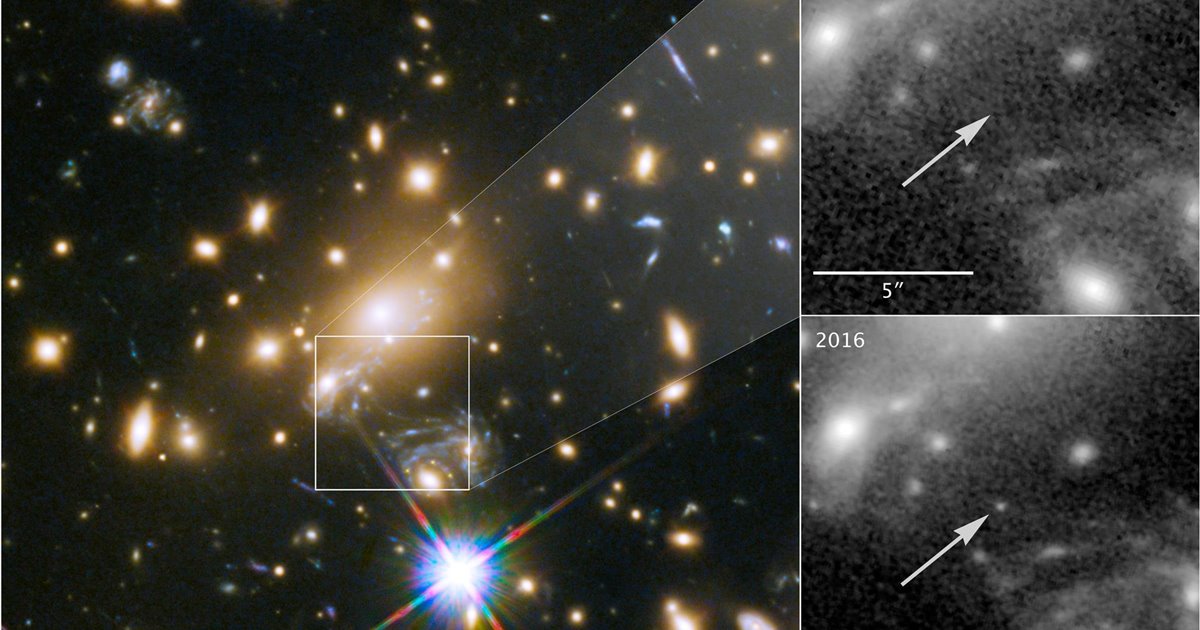El Hubble detecta la estrella más lejana