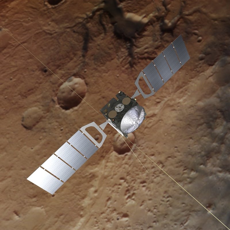 En el subsuelo profundo de Marte hubo un sistema de lagos interconectados