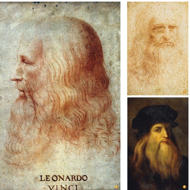 La verdadera cara de Leonardo da Vinci