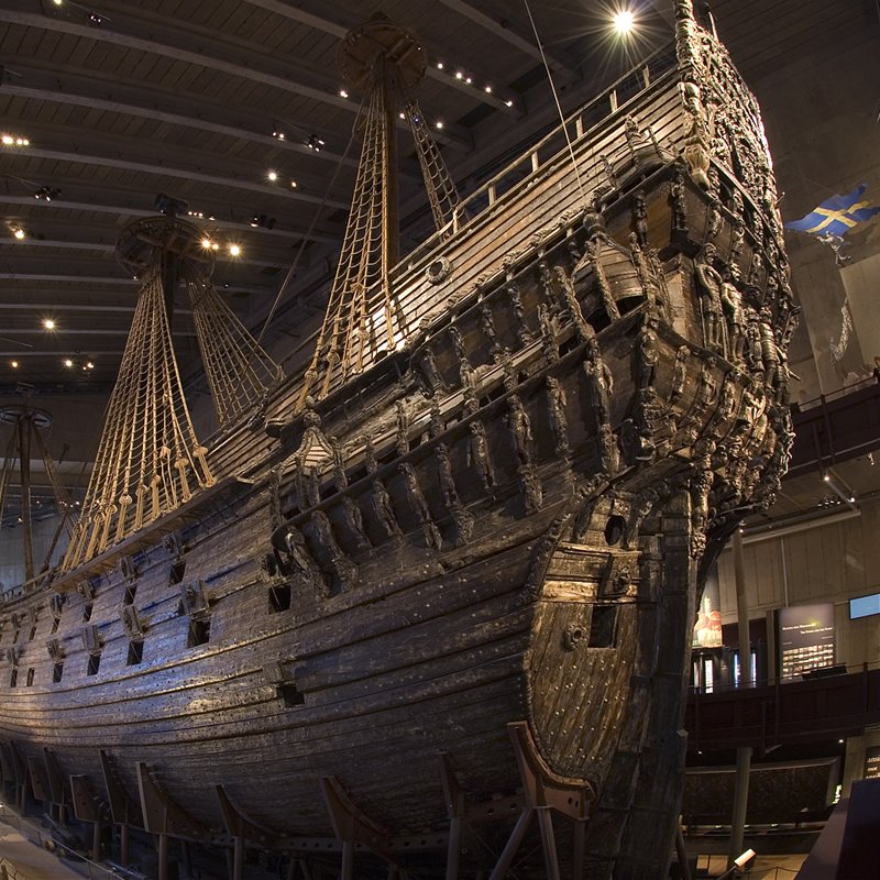 Descubiertos los gemelos del barco hundido "Vasa", una de las joyas marítimas suecas