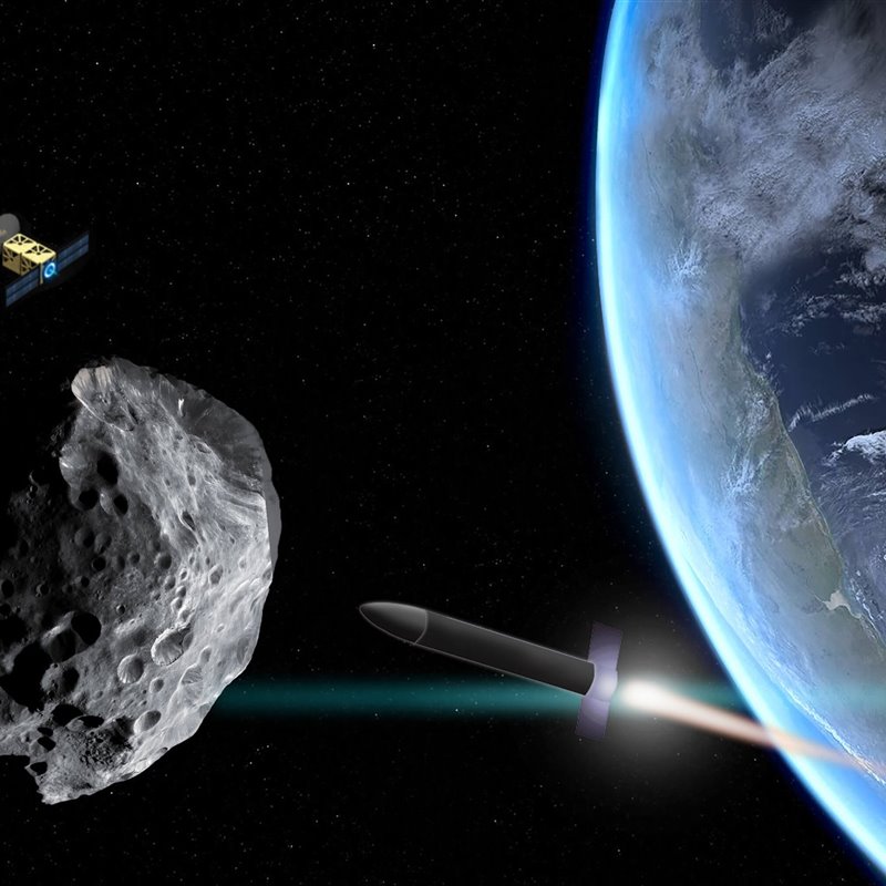 Un plan para derribar asteroides peligrosos 