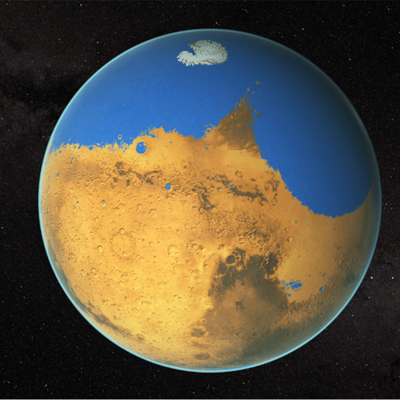 ¿Fue Marte como la Tierra hace 4000 millones de años? 