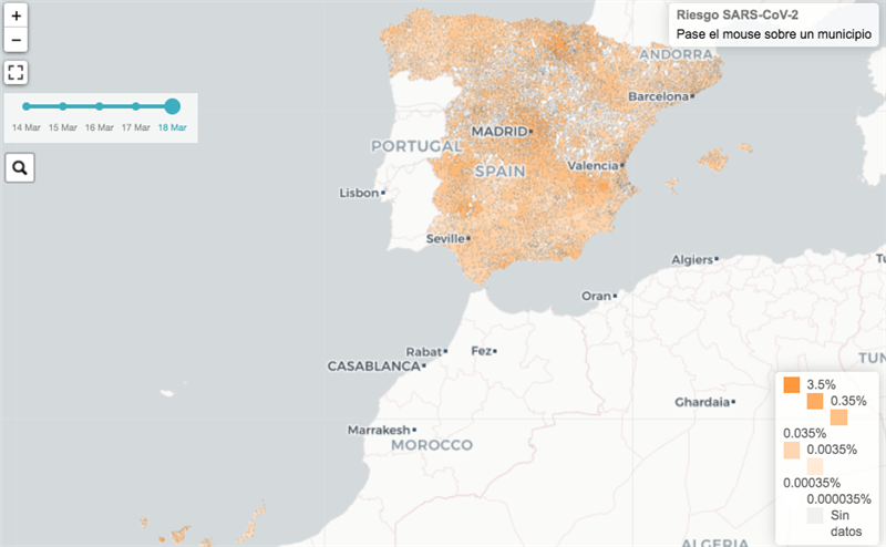 Los mapas y gráficos de infección del coronavirus en todo el mundo