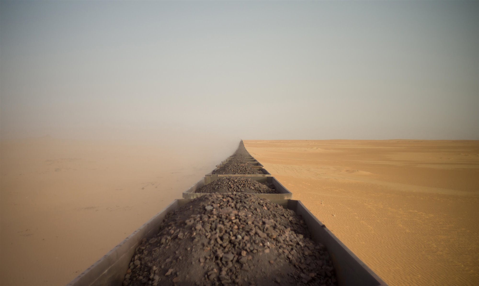 Riding a Saharan Freight Train