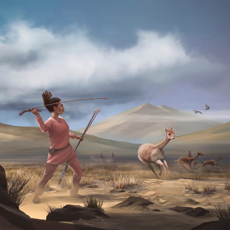 Las mujeres del neolítico también cazaban 
