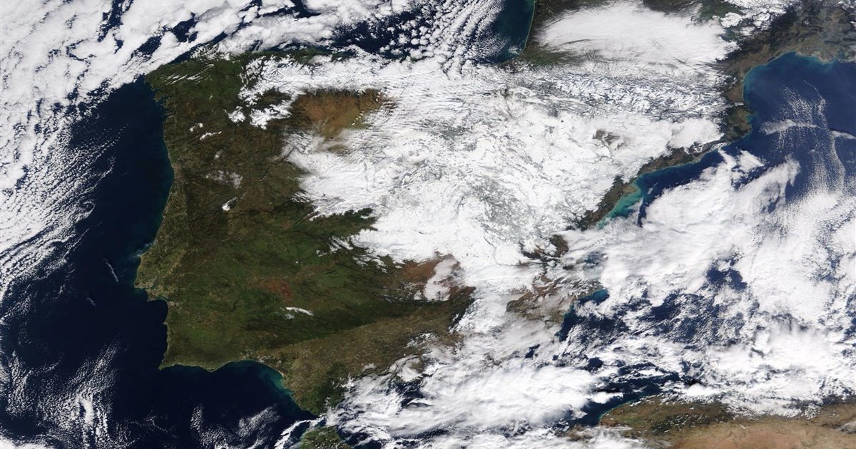 El temporal colea con más frío y nieve en la península