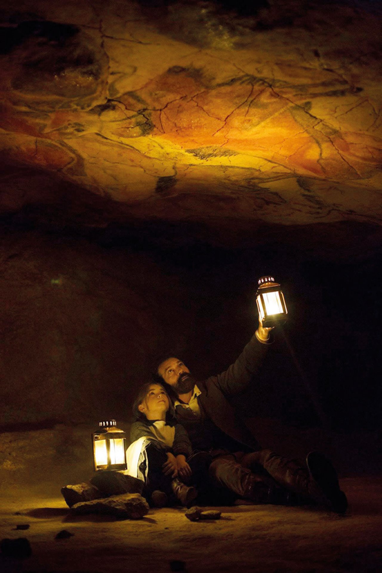 Pinturas rupestres en las Cuevas de Altamira, Cantabria.