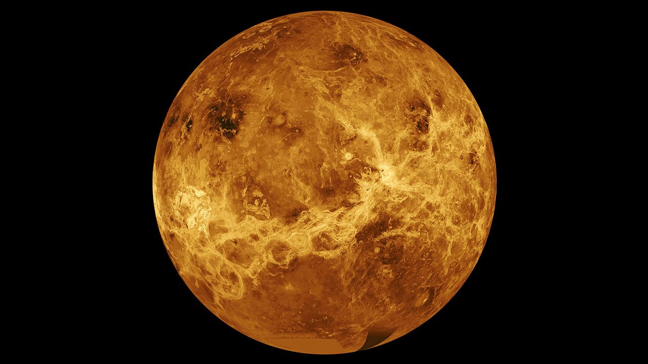 Imagen compuesta de la superficie de Venus