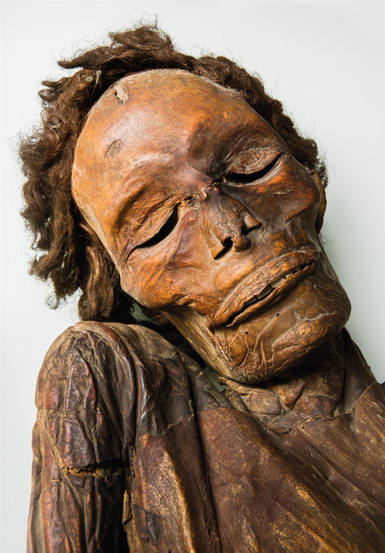 La momia guanche del Museo Arqueológico Nacional (MAN).