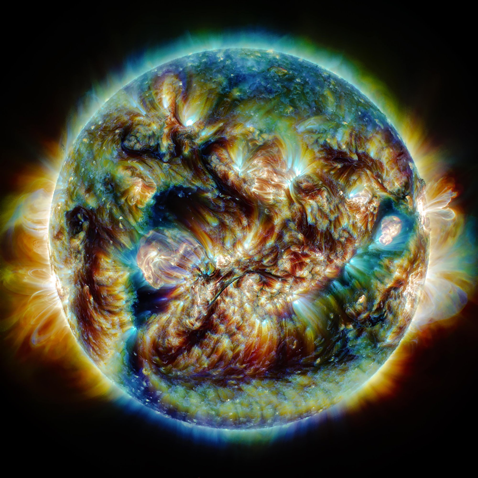 The Tumult of the Sun 