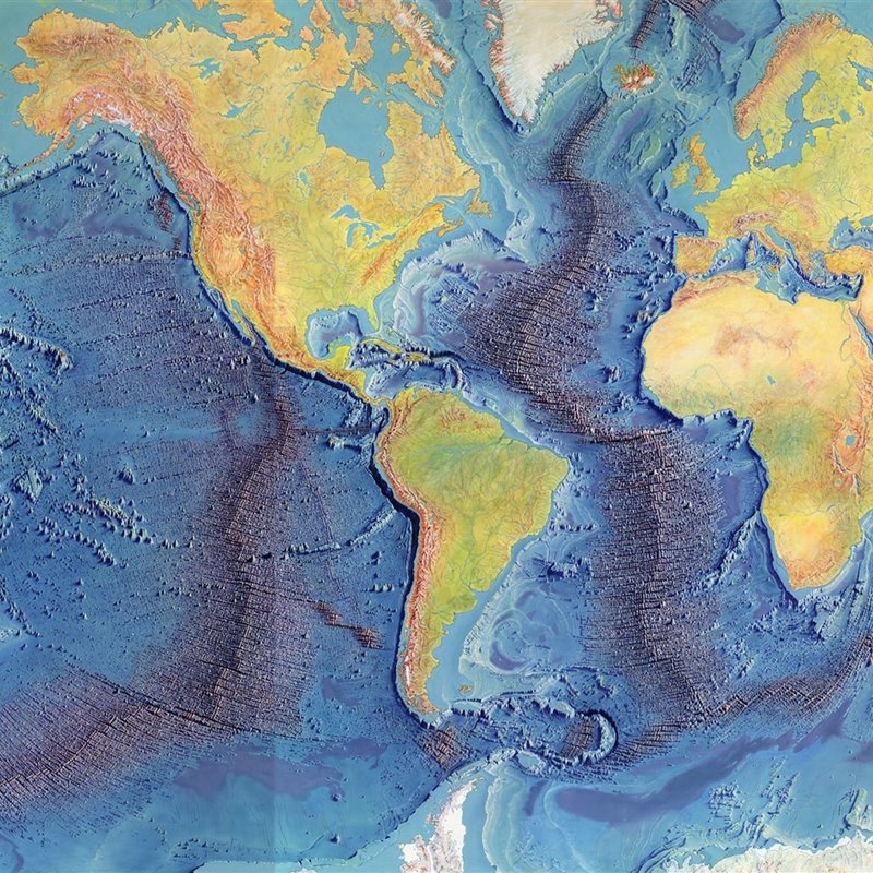 Mapa mundial del fondo oceánico