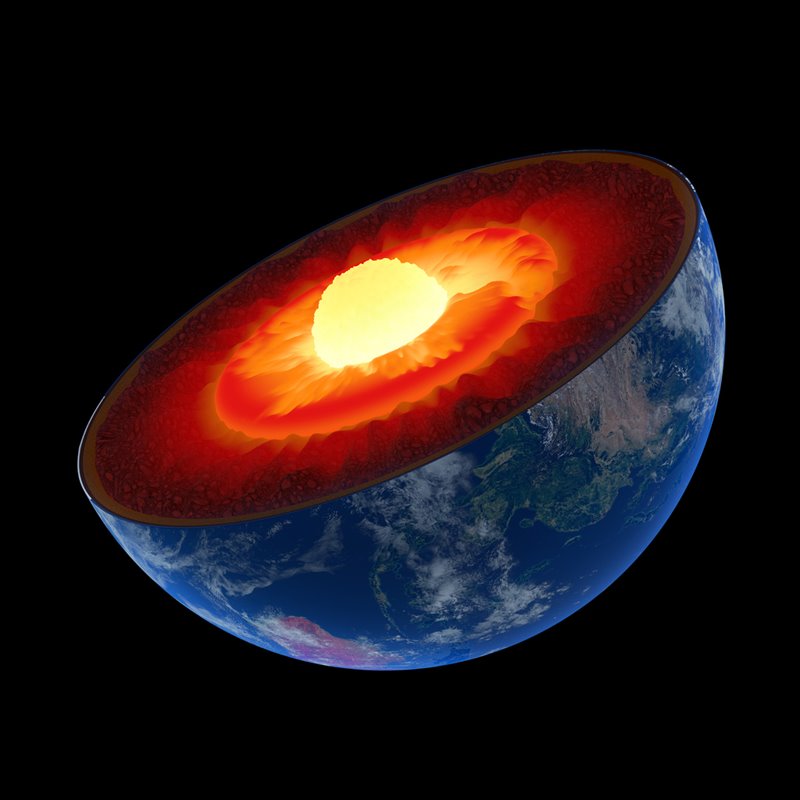 El núcleo de la Tierra se formó en los primeros 200 de los 4.500 millones de años de historia que tiene nuestro planeta.