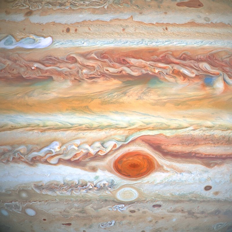 La Gran Mancha Roja de Júpiter se está acelerando