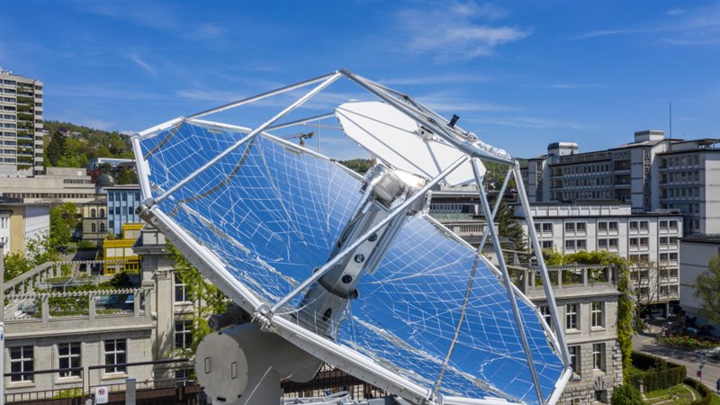 Planta de investigación en Zúrich: el proceso químico funciona con energía solar